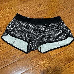 Lululemon Speed Shorts — Length 2.5 — Size 8